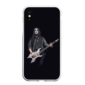 Чехол для iPhone XS Max матовый с принтом James Root в Кировске, Силикон | Область печати: задняя сторона чехла, без боковых панелей | alternative | metall | music | rock | slipknot | slipnot | альтернатива | металл | музыка | рок | слипкнот | слипнот