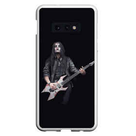 Чехол для Samsung S10E с принтом James Root в Кировске, Силикон | Область печати: задняя сторона чехла, без боковых панелей | Тематика изображения на принте: alternative | metall | music | rock | slipknot | slipnot | альтернатива | металл | музыка | рок | слипкнот | слипнот