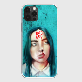 Чехол для iPhone 12 Pro с принтом BAD GUY | BILLIE EILISH (Z) в Кировске, силикон | область печати: задняя сторона чехла, без боковых панелей | bad guy | badguy | be | bg | billie | billie eilish | blohsh | ghoul | айлиш | билли | билли айлиш | бэрд | пайрат | пайрат бэрд