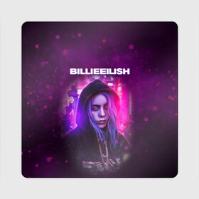 Магнит виниловый Квадрат с принтом BILLIE EILISH | GLITCH (Z) в Кировске, полимерный материал с магнитным слоем | размер 9*9 см, закругленные углы | Тематика изображения на принте: be | billie | billie eilish | blohsh | ghoul | glitch | айлиш | билли | билли айлиш | бэрд | глитч | пайрат | пайрат бэрд