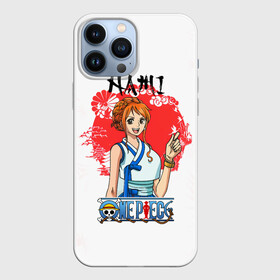 Чехол для iPhone 13 Pro Max с принтом Нами One Piece. Большой куш в Кировске,  |  | anime | manga | one piece | аниме | большой куш | ван пис | великий флот соломенной шляпы | вон пис | девушка с рыжими волосами | король пиратов | кошка воровка | манга | навигатор | нами | намидзо | о нами