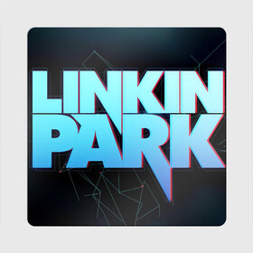Магнит виниловый Квадрат с принтом Linkin Park в Кировске, полимерный материал с магнитным слоем | размер 9*9 см, закругленные углы | alternative | linkin park | metall | music | rock | альтернатива | линкин парк | металл | музыка | рок