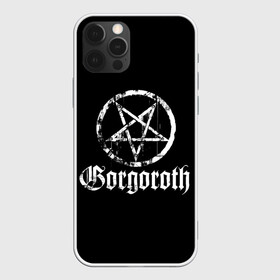 Чехол для iPhone 12 Pro с принтом Gorgoroth в Кировске, силикон | область печати: задняя сторона чехла, без боковых панелей | blackmetal | gorgoroth | metal | rock | блэк метал | горгоротх | группы | рок | роцк