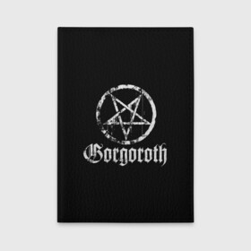 Обложка для автодокументов с принтом Gorgoroth в Кировске, натуральная кожа |  размер 19,9*13 см; внутри 4 больших “конверта” для документов и один маленький отдел — туда идеально встанут права | blackmetal | gorgoroth | metal | rock | блэк метал | горгоротх | группы | рок | роцк