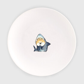 Тарелка с принтом Акуло-пёс в Кировске, фарфор | диаметр - 210 мм
диаметр для нанесения принта - 120 мм | акита ину | акула | арт | костюм | пёс | рисунок | рыжая собака | рыжий пёс | сиба ину | собака