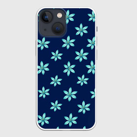 Чехол для iPhone 13 mini с принтом Цветы | Голубые в Кировске,  |  | весна | дерево | природа | розы | цветок | цветы