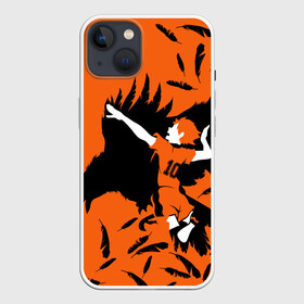 Чехол для iPhone 13 с принтом ХИНАТА | FLY в Кировске,  |  | black jackals | fly | fly high | haikyuu | hinata | msby | аниме | волейбол | карасуно | некома | хайкью карасуно | хината