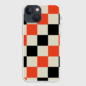 Чехол для iPhone 13 mini с принтом Образец шахматной доски в Кировске,  |  | блоки | вектор | геометрический | графический | модульный | символ | узор | шахматная доска