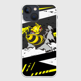 Чехол для iPhone 13 mini с принтом Оса 3D в Кировске,  |  | 3d | жало | мед | насекомое | оса | пчела