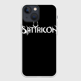 Чехол для iPhone 13 mini с принтом Satyricon | Сатирикон в Кировске,  |  | black metal | metal | rock | satyricon | блэк метал | метал | рок | сатирикон