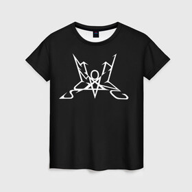 Женская футболка 3D с принтом Summoning в Кировске, 100% полиэфир ( синтетическое хлопкоподобное полотно) | прямой крой, круглый вырез горловины, длина до линии бедер | band | metal | rock | summoning | группа | метал | рок | саммонинг
