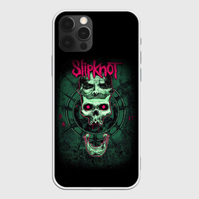 Чехол для iPhone 12 Pro с принтом SLIPKNOT в Кировске, силикон | область печати: задняя сторона чехла, без боковых панелей | Тематика изображения на принте: art | band | corey | grunge | iowa | metal | music | punk | rdsplknt | rock | slipknot | taylor | usa | группа | джои | кори | металл | мик | музыка | панк | петля | рок | сид | слипнот | тэйлор | шон