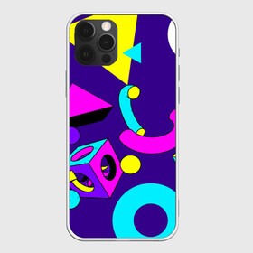 Чехол для iPhone 12 Pro Max с принтом Геометрические фигуры в Кировске, Силикон |  | Тематика изображения на принте: геометрический | красочный | мода | разноцветные 90 е | стиль | структура | текстура | ткань | узор | фон | цвет