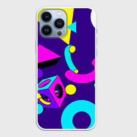 Чехол для iPhone 13 Pro Max с принтом Геометрические фигуры в Кировске,  |  | геометрический | красочный | мода | разноцветные 90 е | стиль | структура | текстура | ткань | узор | фон | цвет