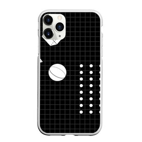 Чехол для iPhone 11 Pro матовый с принтом Черно-белые фигуры 3D в Кировске, Силикон |  | геометрический | красочный | мода.3d | стиль | структура | текстура | ткань | узор | фон | цвет
