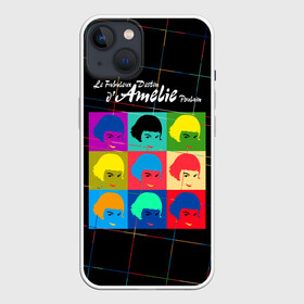 Чехол для iPhone 13 с принтом Амели Пулен в Кировске,  |  | amelie | art | french comedy | pop art | the fabulous destiny of amelie poulain | искусство | комедия | поп арт | романтическая