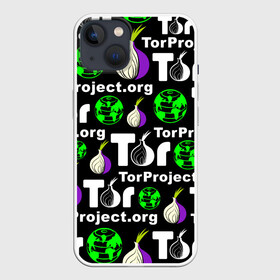 Чехол для iPhone 13 с принтом ТОР   TOR PROJECT BROWSER в Кировске,  |  | tor browser | torproject | анонимность | анонимный браузер | взлом | даркнет | зеркала | луковица | тор браузер | хакер | черный интернет.