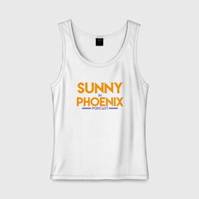 Женская майка хлопок с принтом Sunny In Phoenix в Кировске, 95% хлопок, 5% эластан |  | Тематика изображения на принте: basketball | mvp | nba | phoenix | sport | streetball | suns | аризона | баскетбол | игра | крис пол | мяч | нба | санс | спорт | стритбол | тренер | финикс | чемпион