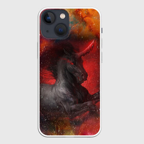 Чехол для iPhone 13 mini с принтом Единорог | Unicorn (Z) в Кировске,  |  | unicorn | unicornis | вымышленное существо | единорог | инрог | каркаданн | мифическое существо | моноцерос | нарвал | существо