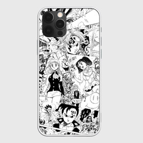 Чехол для iPhone 12 Pro Max с принтом Семь смертных грехов, манга в Кировске, Силикон |  | ban | escanor | meliodas | merlin | аниме | бан | гаутер | манга | мелиодас | мерлин | эсканор
