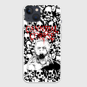 Чехол для iPhone 13 с принтом Cannibal Corpse | Труп Каннибала (Z) в Кировске,  |  | cannibal | cannibal corpse | corpse | death metal | deathgrind | алекс уэбстер | брутальный дэт метал | дэт метал | дэтграйнд | пол мазуркевич | роб барретт | труп каннибала