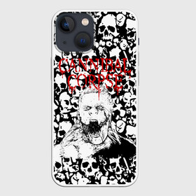 Чехол для iPhone 13 mini с принтом Cannibal Corpse | Труп Каннибала (Z) в Кировске,  |  | cannibal | cannibal corpse | corpse | death metal | deathgrind | алекс уэбстер | брутальный дэт метал | дэт метал | дэтграйнд | пол мазуркевич | роб барретт | труп каннибала