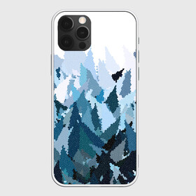 Чехол для iPhone 12 Pro Max с принтом Абстрактная мазаика витраж     в Кировске, Силикон |  | абстрактный | витраж | мозаика | разноцветный | серый | современный | соты | текстура