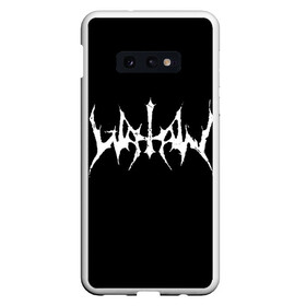 Чехол для Samsung S10E с принтом Watain в Кировске, Силикон | Область печати: задняя сторона чехла, без боковых панелей | black metal | rock | watain | блэк метал | ватайн | группы | метал | рок