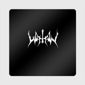 Магнит виниловый Квадрат с принтом Watain в Кировске, полимерный материал с магнитным слоем | размер 9*9 см, закругленные углы | black metal | rock | watain | блэк метал | ватайн | группы | метал | рок