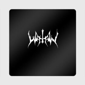 Магнит виниловый Квадрат с принтом Watain в Кировске, полимерный материал с магнитным слоем | размер 9*9 см, закругленные углы | Тематика изображения на принте: black metal | rock | watain | блэк метал | ватайн | группы | метал | рок