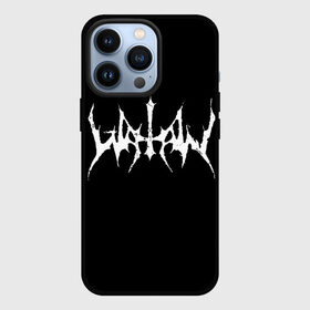 Чехол для iPhone 13 Pro с принтом Watain в Кировске,  |  | Тематика изображения на принте: black metal | rock | watain | блэк метал | ватайн | группы | метал | рок