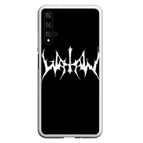 Чехол для Honor 20 с принтом Watain в Кировске, Силикон | Область печати: задняя сторона чехла, без боковых панелей | black metal | rock | watain | блэк метал | ватайн | группы | метал | рок