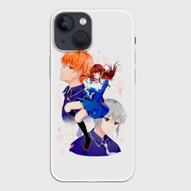 Чехол для iPhone 13 mini с принтом Корзинка фруктов в Кировске,  |  | fruits basket | kyou souma | tooru honda | yuki souma | аниме корзинка фруктов | кё сома | корзинка фруктов | корзинка фруктов аниме | тору хонда | фруктовая корзина | юки сома