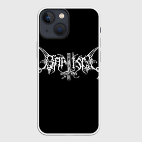 Чехол для iPhone 13 mini с принтом Baptism в Кировске,  |  | baptism | black metal | metal | rock | баптизм | группа | метал | рок | роцк | хорна