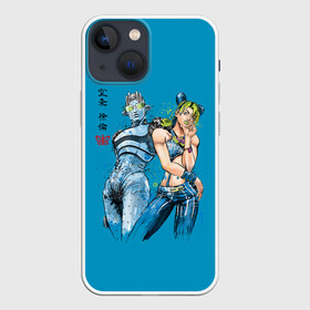 Чехол для iPhone 13 mini с принтом Джолин Куджо в Кировске,  |  | adventure | bizarre | brando | dio | jo | joestar | joseph | josuke | jotaro | kujo | lisa | speedwagon | the | world | абдул | брандо | бруно | джо | джозеф | джолин | джонатан | джорно | джоске | джостар | джотаро | дио | какёин | куджо | лиза | невероя