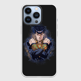 Чехол для iPhone 13 Pro с принтом Хигашиката Джоске в Кировске,  |  | adventure | bizarre | brando | dio | jo | joestar | joseph | josuke | jotaro | kujo | lisa | speedwagon | the | world | абдул | брандо | бруно | джо | джозеф | джолин | джонатан | джорно | джоске | джостар | джотаро | дио | какёин | куджо | лиза | невероя