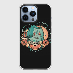 Чехол для iPhone 13 Pro с принтом Тату Бульбазавр в Кировске,  |  | anime | bulbasaur | pokemon | poket monster | poketmon | аниме | анимэ | бульбазавр | карманные монстры | покемон