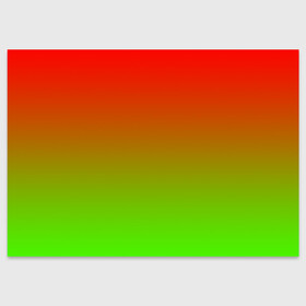 Поздравительная открытка с принтом Градиент Яблоко в Кировске, 100% бумага | плотность бумаги 280 г/м2, матовая, на обратной стороне линовка и место для марки
 | Тематика изображения на принте: градиент | желтый | зеленый | красный | перелив | переход | фрукты | цвета | яблоко