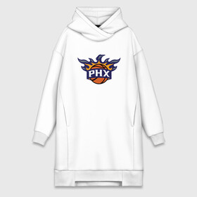 Платье-худи хлопок с принтом Phoenix Suns в Кировске,  |  | basketball | mvp | nba | phoenix | sport | streetball | suns | аризона | баскетбол | игра | крис пол | мяч | нба | санс | спорт | стритбол | тренер | финикс | чемпион