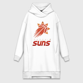 Платье-худи хлопок с принтом Suns Basketball в Кировске,  |  | basketball | mvp | nba | phoenix | sport | streetball | suns | аризона | баскетбол | игра | крис пол | мяч | нба | санс | спорт | стритбол | тренер | финикс | чемпион