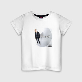 Детская футболка хлопок с принтом Платина - Sosa Muzik в Кировске, 100% хлопок | круглый вырез горловины, полуприлегающий силуэт, длина до линии бедер | platina | trap | русский рэп | соса мьюзик | трэп