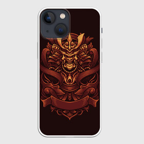 Чехол для iPhone 13 mini с принтом Самурай демон в Кировске,  |  | воин | демон | маска | самурай | япония