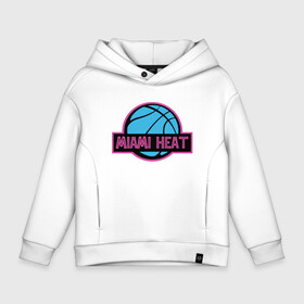 Детское худи Oversize хлопок с принтом Miami Basketball в Кировске, френч-терри — 70% хлопок, 30% полиэстер. Мягкий теплый начес внутри —100% хлопок | боковые карманы, эластичные манжеты и нижняя кромка, капюшон на магнитной кнопке | basketball | miami heat | mvp | nba | sport | streetball | wade | баскетбол | батлер | дуэйн уэйд | игра | майами хит | мяч | нба | спорт | стритбол | тренер | чемпион