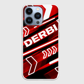 Чехол для iPhone 13 Pro с принтом DERBI   ДЕРБИ   SPORT в Кировске,  |  | derbi | gp1 | motorcycle | motosport | predator | racing | senda | speed | sport | байк | гонки | двигатель | дерби | мото | мотокросс | мотоспорт | мототриал | мотоцикл | предатор. | сенда | скорость | спорт