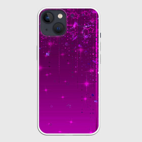 Чехол для iPhone 13 с принтом Абстрактный фон фуксия в Кировске,  |  | детский | звезды | малиновый | модный | молодежный | пурпурный | современный | фуксия | яркий узор