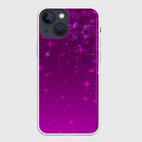 Чехол для iPhone 13 mini с принтом Абстрактный фон фуксия в Кировске,  |  | детский | звезды | малиновый | модный | молодежный | пурпурный | современный | фуксия | яркий узор