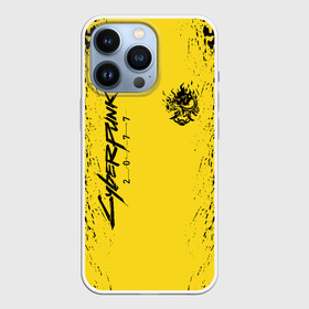 Чехол для iPhone 13 Pro с принтом CYBERPUNK 2077 | КИБЕРПАНК 2077 в Кировске,  |  | cd project red | cyberpunk 2077 | demon | keanu reeves | maelstrom | militech | quadra | samurai | smile | trauma | trauma team | демон | киану ривз | киберпанк 2077 | милитех | самурай | смайл