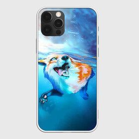 Чехол для iPhone 12 Pro Max с принтом ПЛЫВУЩАЯ ЛИСИЧКА в Кировске, Силикон |  | animal | art | fox | swim | water | вода | животные | звери | красота | лиса | лисичка | плутовка | река | рисунок | рыжая | фыр фыр