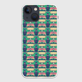 Чехол для iPhone 13 mini с принтом Геометрический глитч в Кировске,  |  | glitch | абстракция | геометрия | паттерн | узор