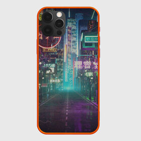 Чехол для iPhone 12 Pro Max с принтом Neon Tokyo в Кировске, Силикон |  | anime | cyber | cyberpunk | japan | japanese | neon | retro | retro wave | road | street | tokyo | wave | аниме | дорога | иероглифы | кибер | киберпанк | неон | неоновый | ночной токио | ночь | ретро | свет | токио | улица | уличный | эстетика